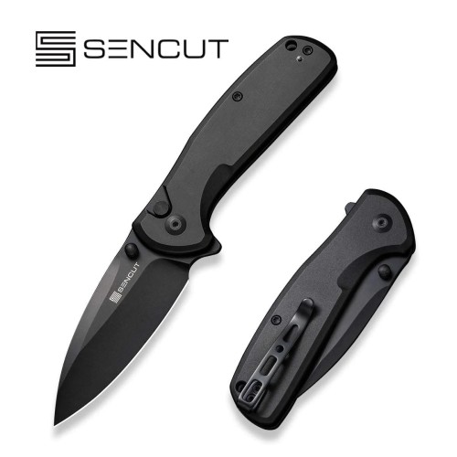 Nóż składany Sencut ArcBlast Black Aluminium, Black 9Cr18MoV (S22043B-1)-1 45354