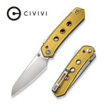 Nóż składany Civivi Vision FG Ultem Polished Satin Nitro-V by Snecx Tan (C22036-5)