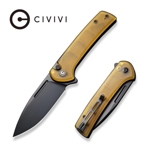Nóż CIVIVI Conspirator Ultem Bead Blasted, Black Nitro-V (C21006-6)-1 45369