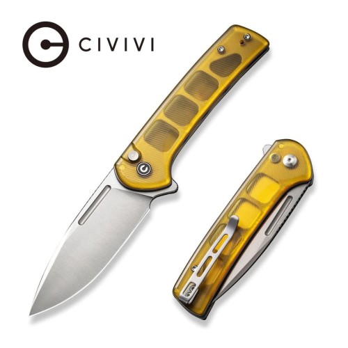 Nóż CIVIVI Conspirator Ultem Polished, Satin Nitro-V (C21006-5)-1 45370