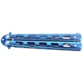 Nóż składany motylek Third Balisong Blue Titanium Stainless Steel, Blue Titanium 420 (10967A)-2 45384