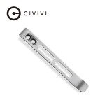 Klips Civivi Silver Stainless Steel, bez śrub (CA-06B-V1)
