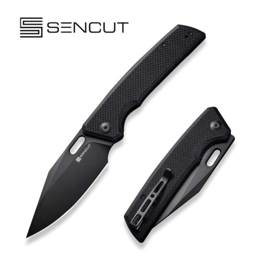 Nóż składany Sencut GlideStrike Black G10, Black 9Cr18MoV (S23018-1)-1 45404