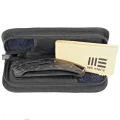 Nóż składany WE Knife Speedliner Shredded Carbon Fiber, Black Stonewashed CPM 20CV by Tashi Bharucha (WE22045B-2)-2 45414