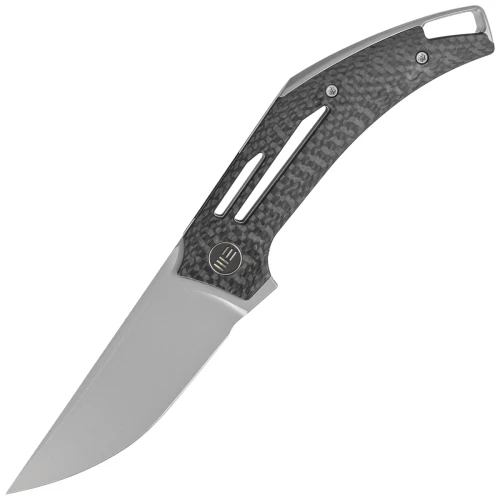 Nóż składany WE Knife Speedliner Twill Carbon Fiber, Silver Bead Blasted CPM 20CV by Tashi Bharucha (WE22045B-1)-1 45415