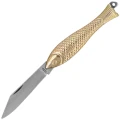 Nóż składany Mikov Fishlet 130 Gold, Stonewashed (130-NZn-1/ZL STONEWASHED)-1 45422
