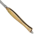 Nóż składany Mikov Fishlet 130 Gold, Stonewashed (130-NZn-1/ZL STONEWASHED)-5 45422