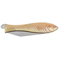 Nóż składany Mikov Fishlet 130 Gold, Stonewashed (130-NZn-1/ZL STONEWASHED)-6 45422