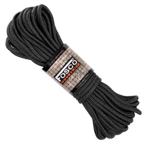 Sznur Fosco 5 mm 15 m czarny