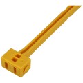 Kajdanki jednorazowe ASP Tri-Fold Yellow 10szt (56196)-2 45565