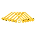 Kajdanki jednorazowe ASP Tri-Fold Yellow 10szt (56196)-5 45565