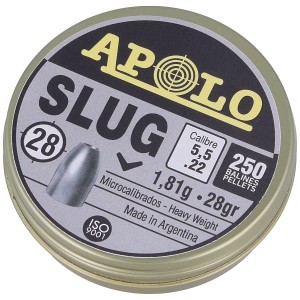 Śrut Apolo Slug 28gr 5.5mm 250szt (E19302)