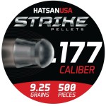 HatsanUSA Strike .177/4.51mm Airgun Pellets 500 psc 0.60g/9.25gr (HA30202-1)