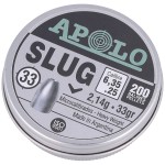 Śrut Apolo Slug 33gr 6.35mm 200szt (E19303)