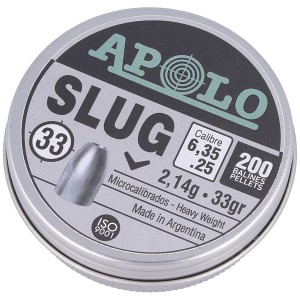 Śrut Apolo Slug 33gr 6.35mm 200szt (E19303)