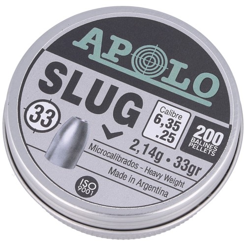Śrut Apolo Slug 33gr 6.35mm, 200szt (E19303)-1 45581