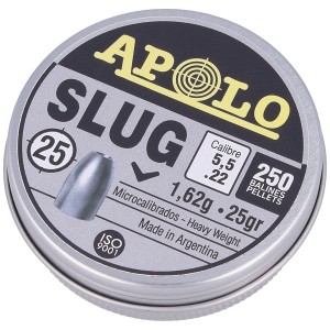 Śrut Apolo Slug 25 5.5 mm 250 szt. 1.62g/25.0gr (19301)