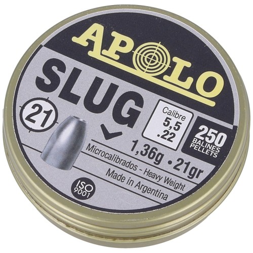 Śrut Apolo Slug 21 5.5 mm, 250 szt. 1.36g/21.0gr (19300)-1 45583