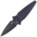 Nóż składany FOX Saturn Black Aluminium, Black Stone Washed N690Co by Denis Simonutti (FX-551 ALB)-1 45601