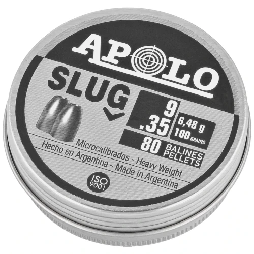 Śrut Apolo Slug 100 9 mm, 100 szt. 6.48g/100.0gr (19308)-1 45614