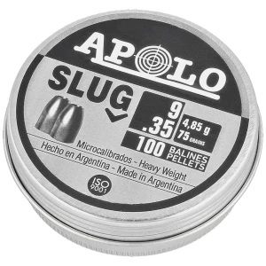 Śrut Apolo Slug 75 9 mm 100 szt. 4.85g/75.0gr (19307)