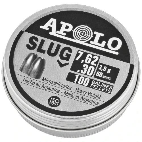 Śrut Apolo Slug 60 7.62 mm, 100 szt. 3.90g/60.0gr (19305)-1 45616