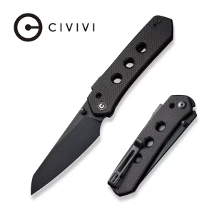 Nóż składany Civivi Vision FG Black G10 Black Nitro-V by Snecx Tan (C22036-1)