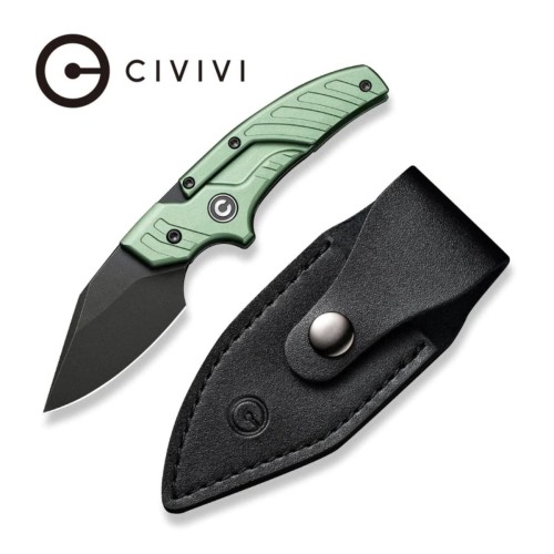 Nóż Civivi Typhoeus Green Aluminium, Black Stonewashed 14C28N (C21036-4)-1 45627