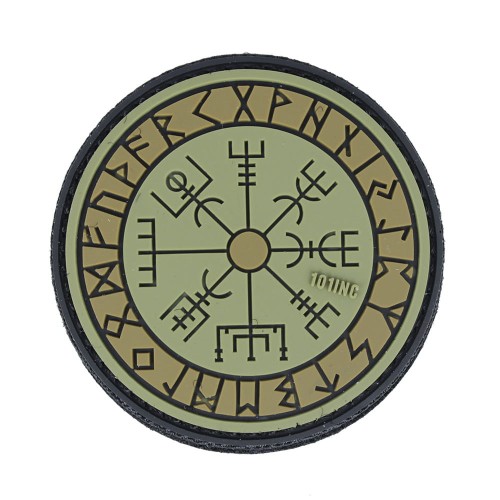 101 Inc. - Naszywka 3D - Protect Shield - Zielony OD-1 45760