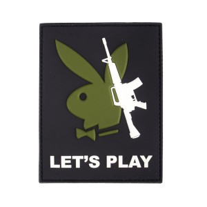 101 Inc. - Naszywka 3D - Playboy Gun / Let's Play - 444130-7208