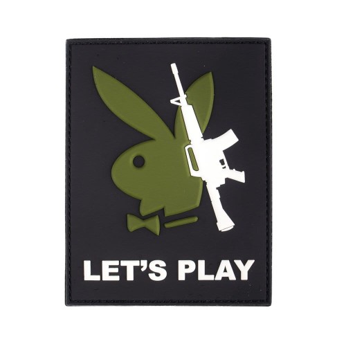 101 Inc. - Naszywka 3D - Playboy Gun / Let's Play - 444130-7208-1 45765