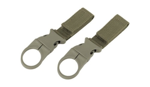 101 Inc. - Uchwyt MOLLE na butelkę - 2 szt. - Zielony-1 45845