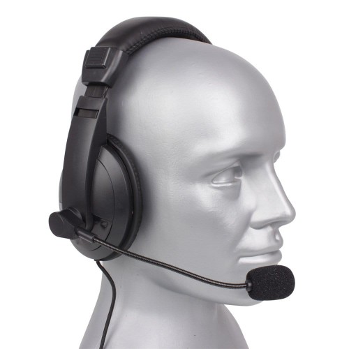 Baofeng - Słuchawki K-HW01 z mikrofonem - Wtyk Kenwood - MC-9-lentus1 45857