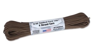 ARM - Tactical Cord 3/32 - 2,2 mm - Brązowy - 30,48m