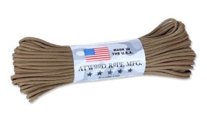 Atwood Rope MFG - Paracord 550-7 - 4 mm - Coyote Brown - 30,48m