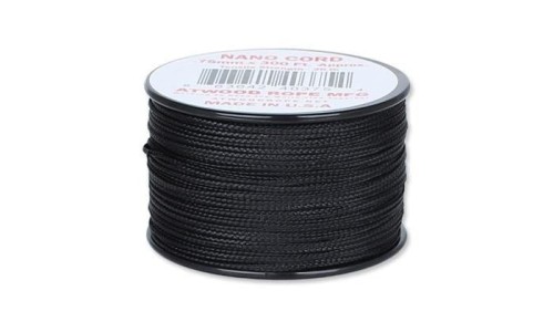ARM - Nano Cord - 0,75 mm - Czarny - Szpulka 91,5m-1 45957
