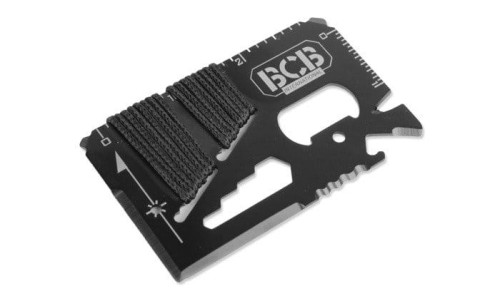 BCB - Karta survivalowa Mini Work Tool Black - CM024B-1 45980