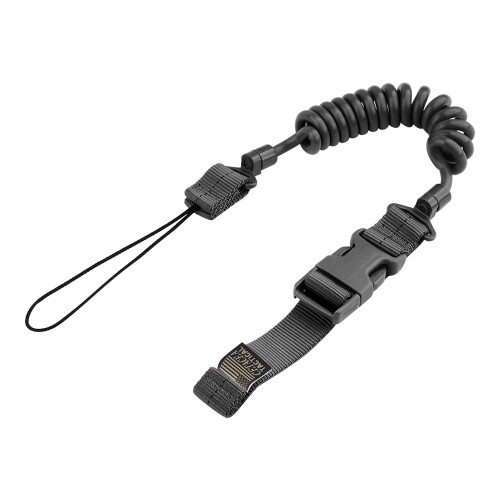Cetacea Tactical - Basic Belt Loop Pistol Lanyard - Czarny-1 45992