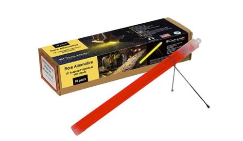 Cyalume - Światło Chemiczne - LightStick - SnapLight 10" - 25 cm - Czerwony-1 46122