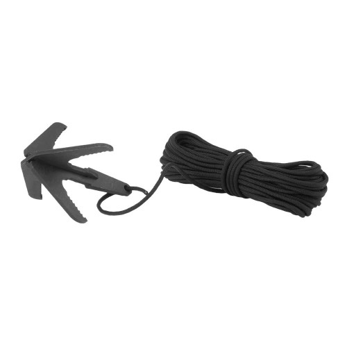 EDCX - Kotwiczka z linką Paracord 15 m - Czarna - lentus1 3308-1 46382