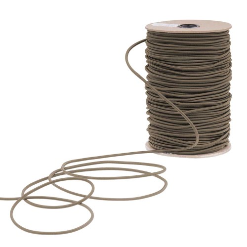EDCX - Shock Cord - 3,6 mm - Coyote Brown - 1 metr-lentus1 46503