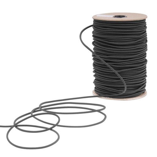 EDCX - Shock Cord - 3,6 mm - Czarny - 1 metr-1 46508