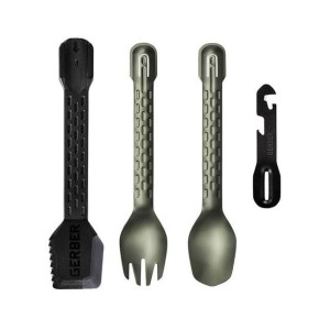 Gerber - Zestaw sztućców turystycznych ComplEAT - Flat Sage - 31-003468