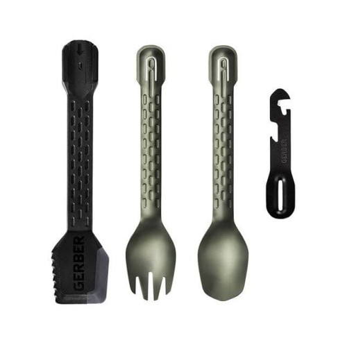 Gerber - Zestaw sztućców turystycznych ComplEAT - Flat Sage - 31-003468-1 46530