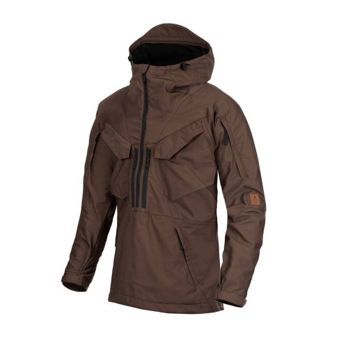 Helikon - Kurtka Anorak Pilgrim® - Czarny / Earth Brown - KU-PGM-DC-0A01A-1 46675
