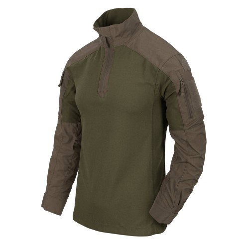 Helikon - Bluza MCDU Combat Shirt® - NyCo Ripstop - RAL 7013 / Olive Green - BL-MCD-NR-8102A-1 46711
