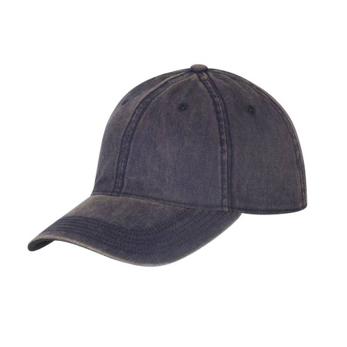Helikon - Czapka z daszkiem Plain - Dirty Washed Navy - CZ-PSC-DW-0U-1 46731