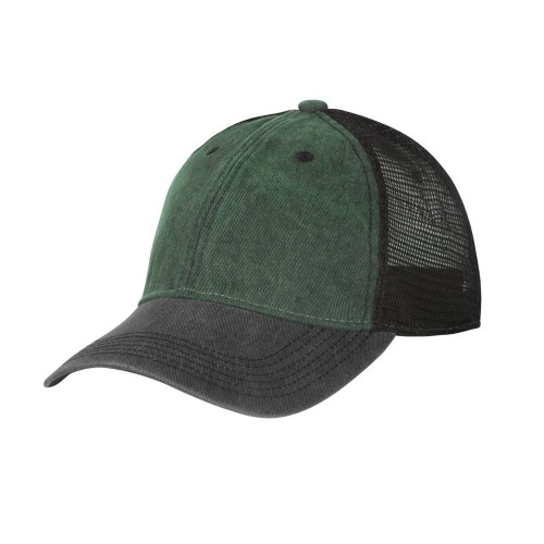 Helikon - Czapka z daszkiem Trucker - Washed Dark Green / Washed Black - CZ-PTC-CW-1F1CC-1 46732