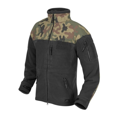 Helikon - Bluza polarowa Infantry - Czarny / Pantera - BL-I-1 47003