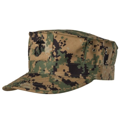 Helikon - Czapka Marines - PolyCotton Twill - Digital Woodland - CZ-USM-PT-07-1 47015